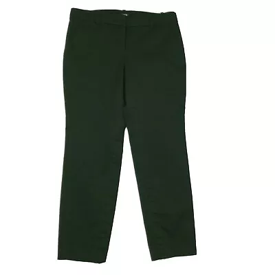 J. Crew Black Cafe Capri Pants Cropped Pant Stretch Chino 2 • $8.50