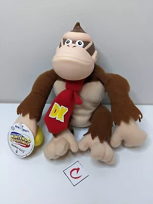 *New* Donkey Kong Bean Plush VTG 1999 Toy Site DK Nintendo N64 Collectibles NWT • $50.99