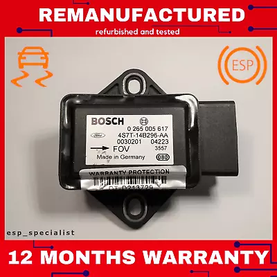 Ford Mondeo Mk3 Jaguar X-type ESP Yaw Rate Sensor 4S7T-14B296-AA • £85