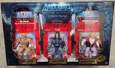 Masters Of The Universe Commemorative 5 Figure Pack Series 1 (2001) By Mattel  • $599.99