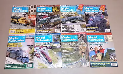 Lot Of 8 Issues Of 1996 & 1997 Model Railroader Magazine • $5.99