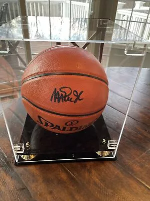 Magic Johnson LA Lakers Signed Autographed Spalding Basketball Beckett Witnessed • $145