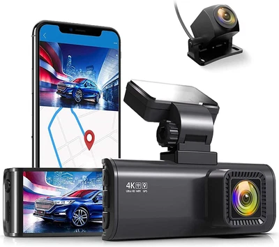 $315 • Buy REDTIGER F7N Dash Cam 4K With Wifi GPS Front 4K/2.5K And Rear 1080P Dual Dash Ca