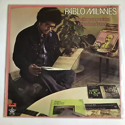 Pablo Milanes - Cancion Por La Unidad Latinoamericana - 1978 Mexican Lp Trova • $14.99