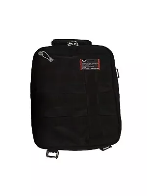 Oakley Tactical Field Gear Black Vertical Nylon Computer Bag  For Small Laptop  • $39.99