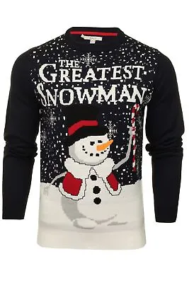 Mens Xact Greatest Snowman Christmas/ Xmas Jumper • $31.10