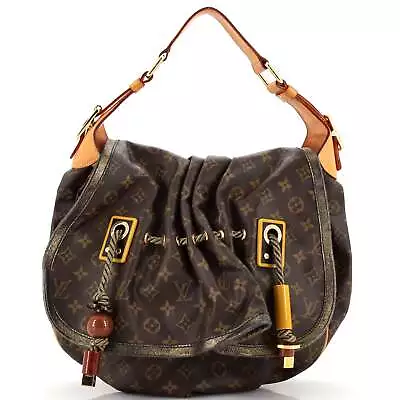 Louis Vuitton Kalahari Handbag Monogram Canvas GM Brown • $1399.20