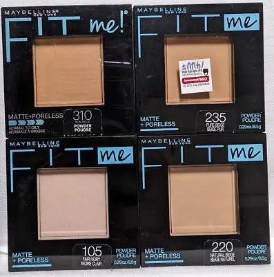 Maybelline Fit Me! Matte + Poreless Normal To Oily Pressed Powder ~ You Choose • $7.95