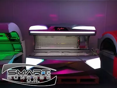 £10499 • Buy Ergoline Inspiration 600 Sunbed Tanning Bed Sunbeds Liedown Sun Bed Open