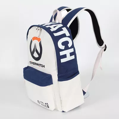 Overwatch Schoolbag Backpack Travel Bag Canvas PC FPS Gaming Shooter Cosplay AUS • $69.95