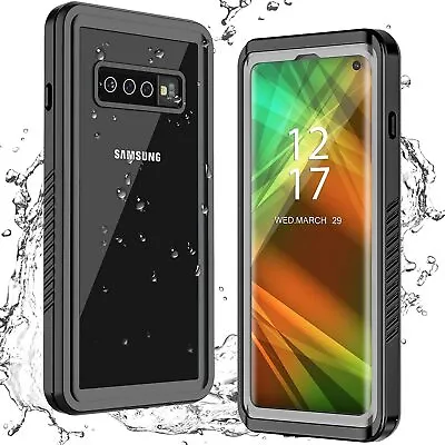 $23.99 • Buy Waterproof Screen Protector Case Samsung Galaxy S22 S21,S20,S10,S9,S8 Plus Ultra