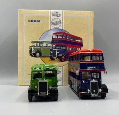 $1.24 • Buy Corgi Classics 97077 East Lancashire Set With Cert Good Condition