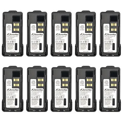 10 Pack Replacement Radio Battery 2000mAH For Motorola XPR7350e XPR7380e • $250