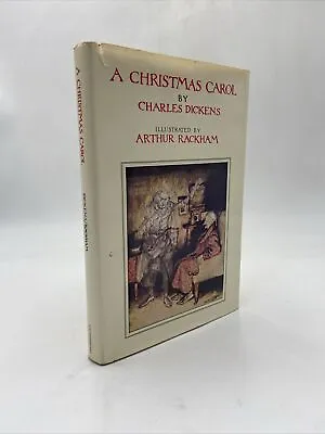 “A Christmas Carol” Charles Dickens. Arthur Rackham Weathervane 1982 HC DJ • $24.99