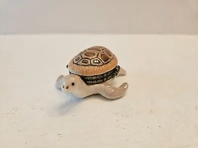 Sea Turtle Trinket Box My Hinged Box Collection By Herco • $16