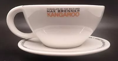 MAX BRENNER Kangaroo Chocolate By The Bald Man Coffee Mug & Plate • $7.95