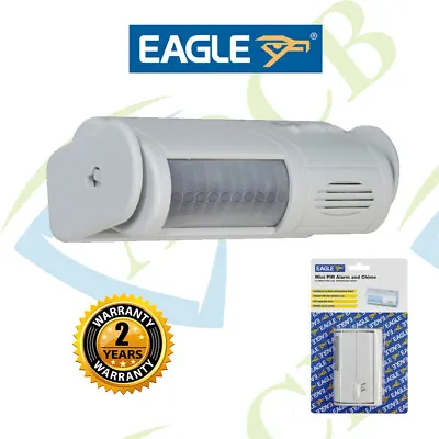 £17.49 • Buy Shop DOOR ENTRY CHIME Alert PIR Wireless VISITOR ALARM Motion Sensor Detector