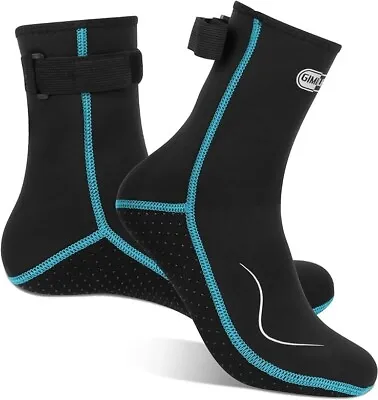 New 3mm Diving Socks Wetsuit Non-Slip Beach Swim Surf Kayak Warm Boots Sock AA • £14.89
