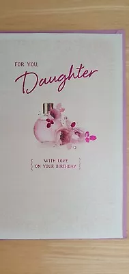 9 ×6 Daughter Adult Birthday Card With A 2 Page Coloured Insert • £2.99