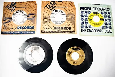 R&B Lot Of 5 45s Carl Bostic & Orchestra Charles Brown Malcolm Dodds Kurt Harris • $10