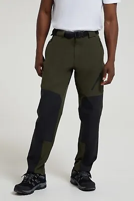 £49.99 • Buy Mountain Warehouse Mens Forest Trekking Trouser Built In Belt Waterproof Pants