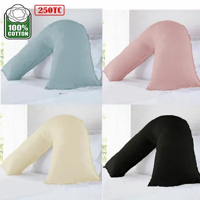 250TC Cotton V Pillowcase 78cm (36+42)cm • $24.95