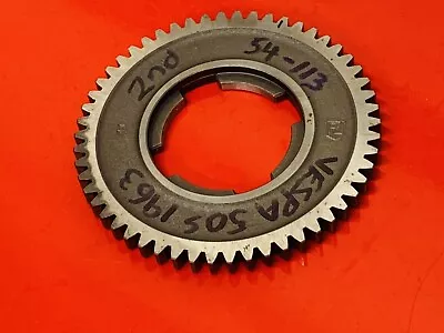 Vespa 50s Square Badge New Old Stock 54 Teeth 113mm Dia 2nd Gear Cog • £45