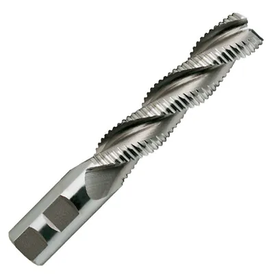 3/4  3FL Square End Long Length Coarse Tooth Rougher 3 LOC 5-1/4 OAL • $74.28