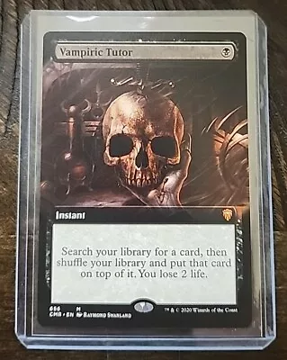 MTG Vampiric Tutor Borderless Extended Art Commander Legends MINT • $35