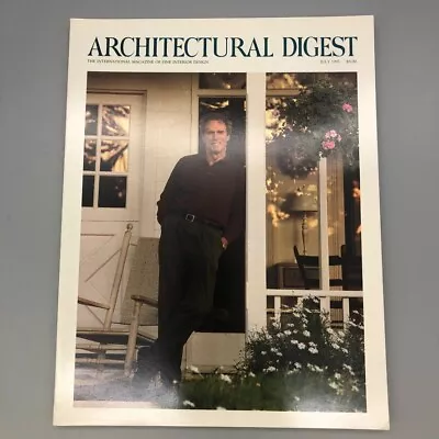 Architectural Digest July 1993 Vintage Magazine Interiors Design Advertisements • $19