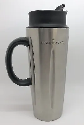 $19.95 • Buy Starbucks 2003 Barista Stainless 16 Oz French Coffee Press Travel Mug (RF995)