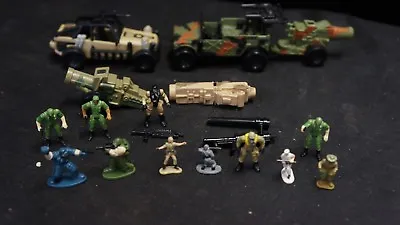Miniature Playset Figures Matchbox Marx?  Military Lot • $29.95