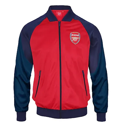 Arsenal Football Club Official Soccer Gift Mens Retro Track Top Jacket • $59.99