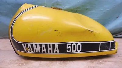 1974 Yamaha SC500 Enduro Gas Fuel Tank Cell Original Paint PL226+ • $202.75