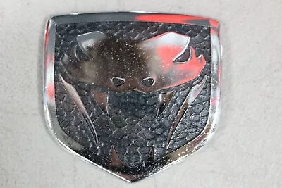 Gen 3 Or 4 (2003-2010) Dodge Viper Fangs Hood Emblem Badge Oem 9 • $75