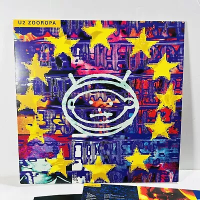 U2 - ‘ZOOROPA’ ORIGINAL 1993 Vinyl LP Prog Rock Record Original • $68.70