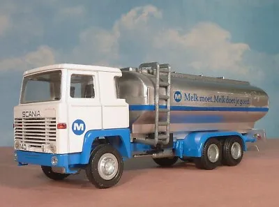 Nacoral 1/50 Die Cast Scania Coe 140 O-scale Milk Tank Truck  Melk Doet Je Goed  • $14.95