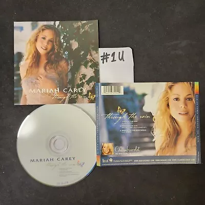 Through The Rain Single] By Mariah Carey (CD-2003No Case • $5.35