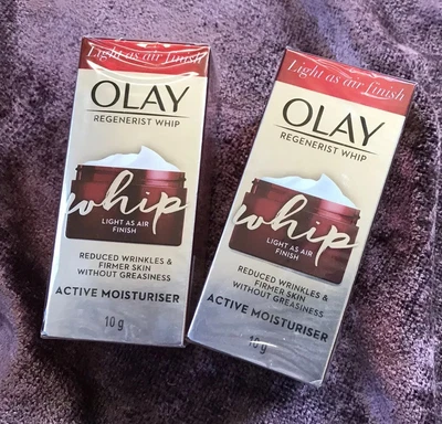 $12 • Buy OLAY REGENERIST WHIP ACTIVE MOISTURISER 10g X 2