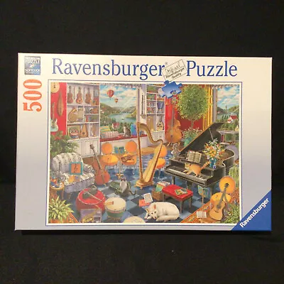 Ravensburger Premium Puzzle 168361 Ingrid Slyder The Music Room 500 Pcs • $7.99