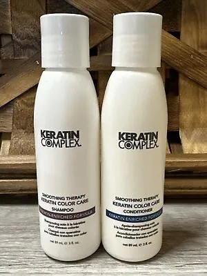 Keratin Complex Smoothing Therapy Shampoo & Conditioner 3 Oz • $15.95