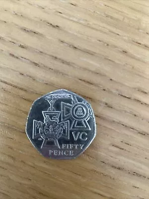 RARE 2006 Victoria Cross 50p Coin VC Fifty Pence • £1