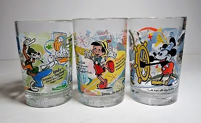 McDonald's Disney 100 Years Of Magic Glasses (3) • $14.50