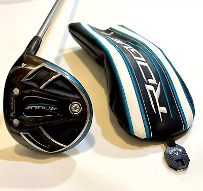 Callaway Rogue 4 Fairway Wood Aldila Quaranta 40 Shaft Senior A Flex RH W/Cover • $87