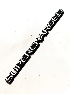 Supercharged Buick Emblem Universal Emblem Badge Logo   222 • $11.90