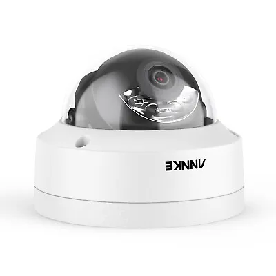 ANNKE 12MP Color Night Vision PoE CCTV IP Security Camera Audio In H.265+ IK80 • £56.09