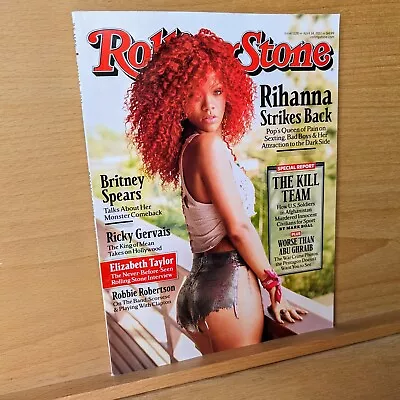 Rolling Stone Magazine Issue 1128 April 14 2011 Rihanna Britney Spears • $17.99