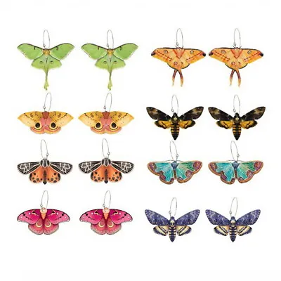 Butterfly Moth Wings Earrings Hoop Drop Dangle Wedding Jewelry Gifts For Women • $3.36