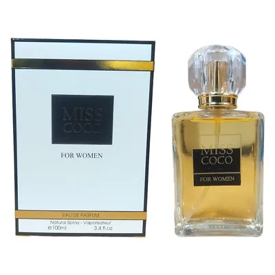 Fragrance Couture Miss Coco Ladies 100ml EDP Spray  AUTHENTIC Perfume BRAND NEW • £10.45