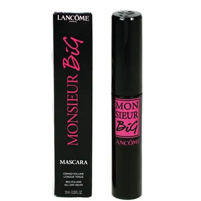 Lancome Mascara Monsieur Big Full Size Lengthening Curling Volumizing Makeup • £15.99